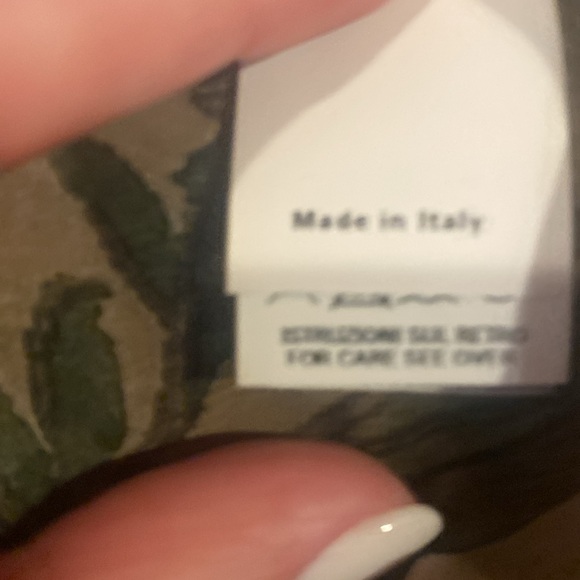 ALBERTA FERRETTI fabulous 100% Silk top with unique design, size 8 - Picture 13 of 16